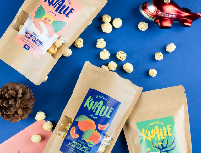 Knalle Popcorn Weihnachten Designs