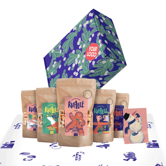 Personalisierbare Weihnachtsbox von Knalle zum Verschenken