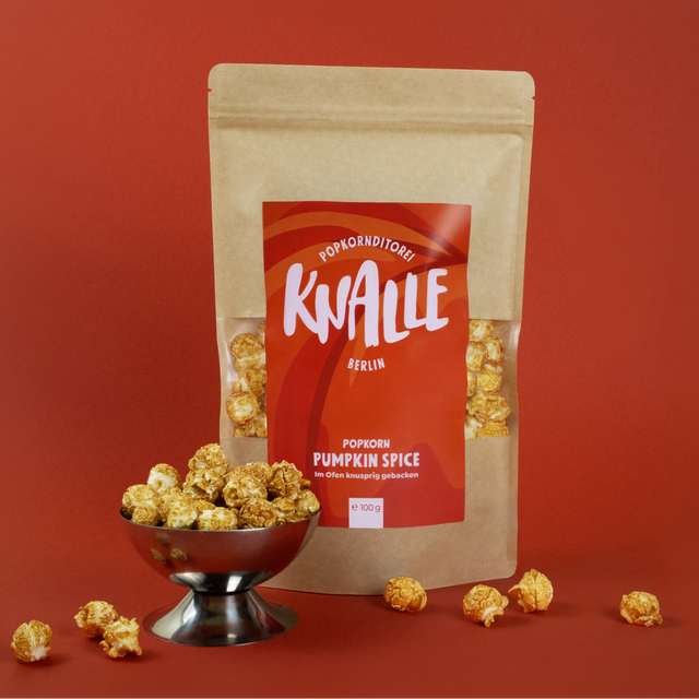 Pumpkin Spice Popkorn: Der Herbst wird eingeläutet