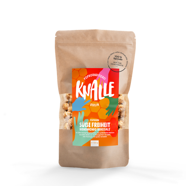 Ein Genuss für die Demokratie: „Süße Freiheit“ mit Honig aus dem Schlossgarten Bellevue