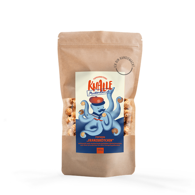 Franzbrötchen / Zimtschnecke Popcorn